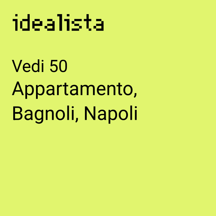 appartamento in affitto a Napoli in zona Bagnoli