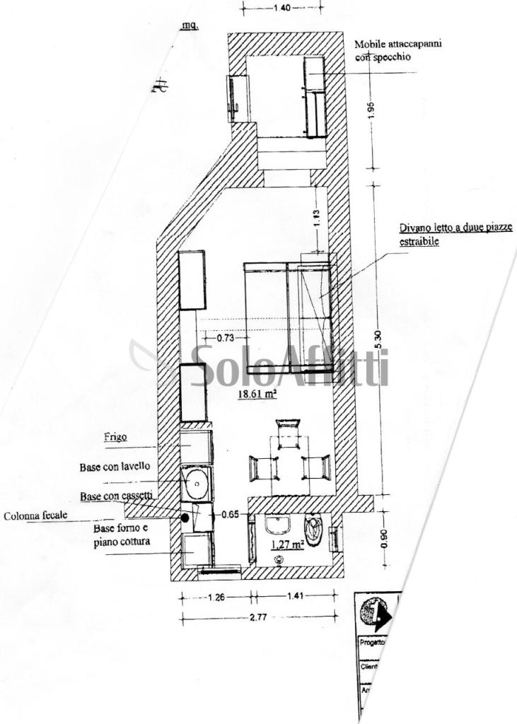 monolocale in affitto a Napoli in zona Stella