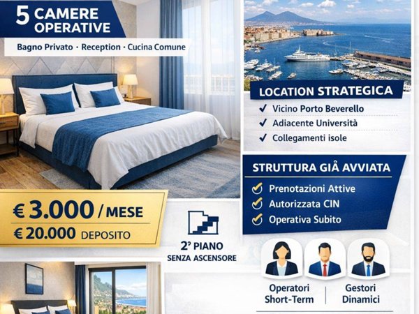 negozio in affitto a Napoli in zona Porto