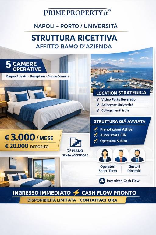 negozio in affitto a Napoli in zona Porto