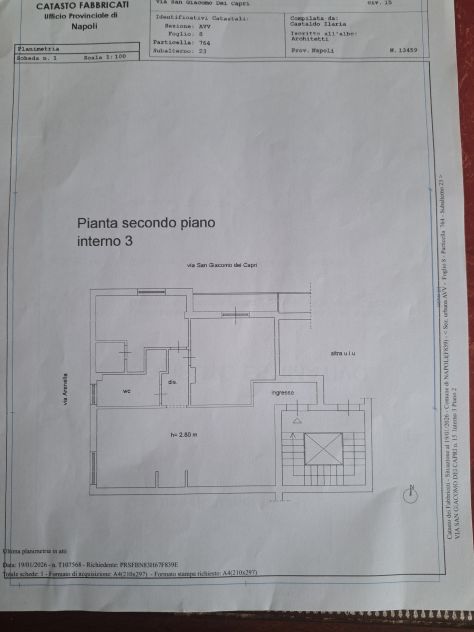 appartamento in affitto a Napoli in zona Vomero