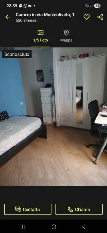 camera singola in affitto a Napoli