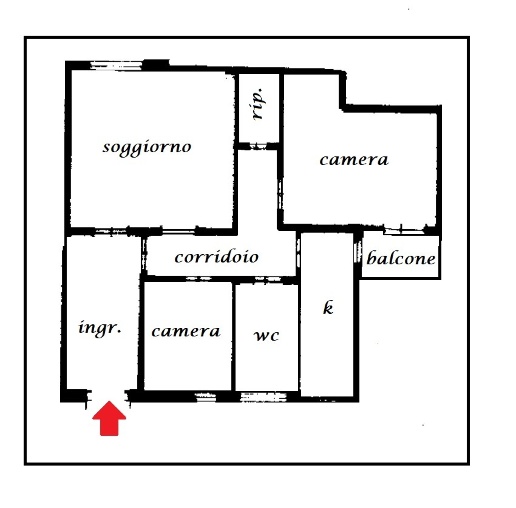 appartamento in affitto a Napoli in zona San Carlo all'Arena