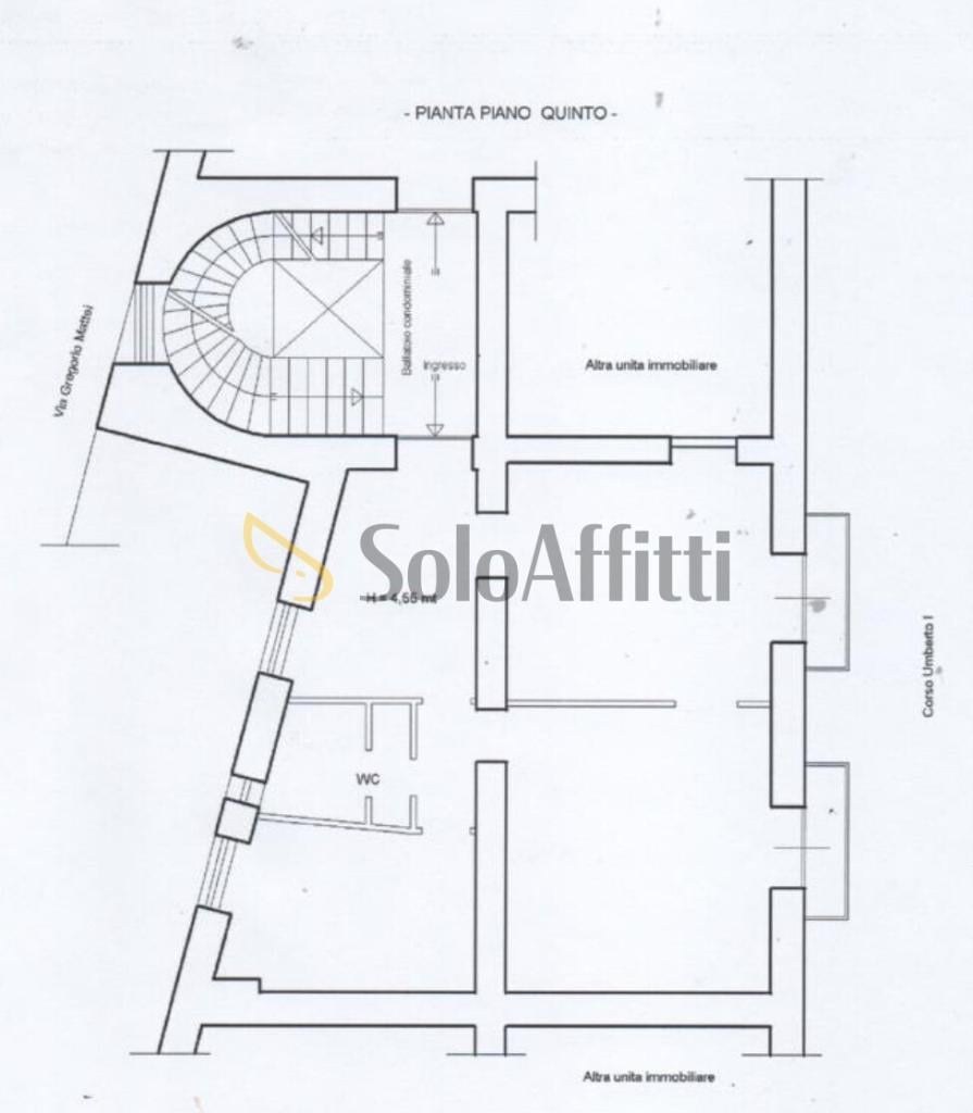ufficio in affitto a Napoli in zona Pendino / San Giuseppe