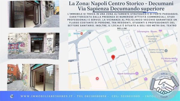 locale commerciale in affitto a Napoli