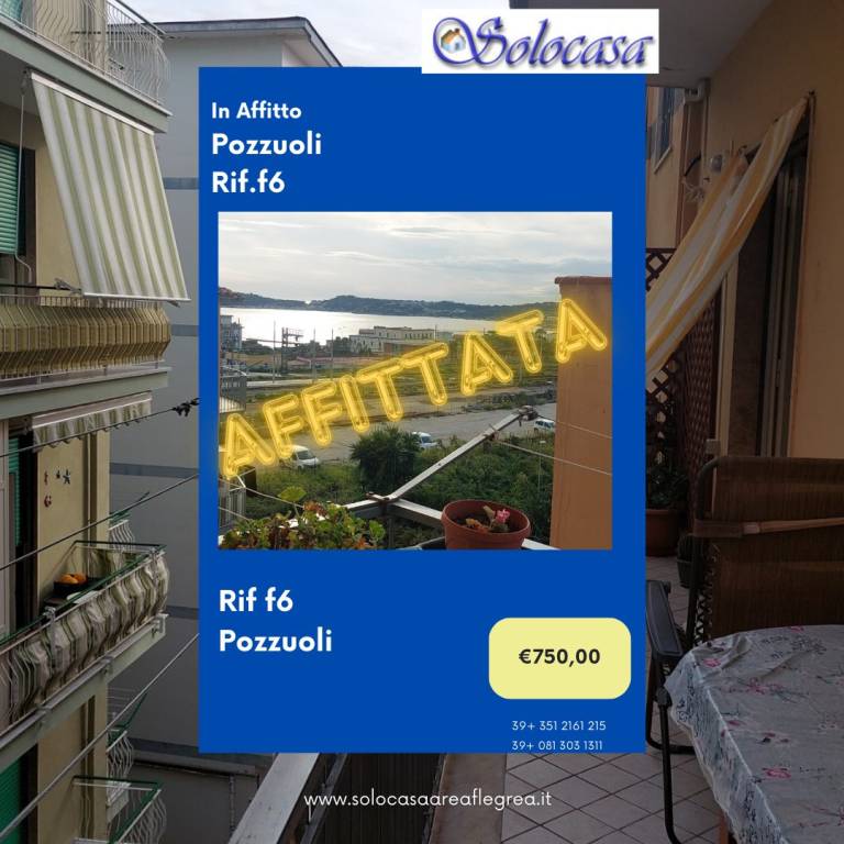 appartamento in affitto a Pozzuoli