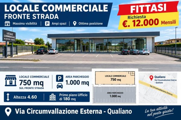 locale commerciale in affitto a Qualiano