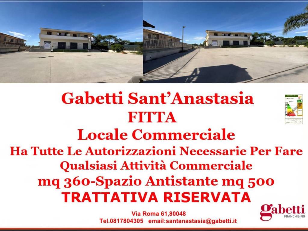 negozio in affitto a Sant'Anastasia