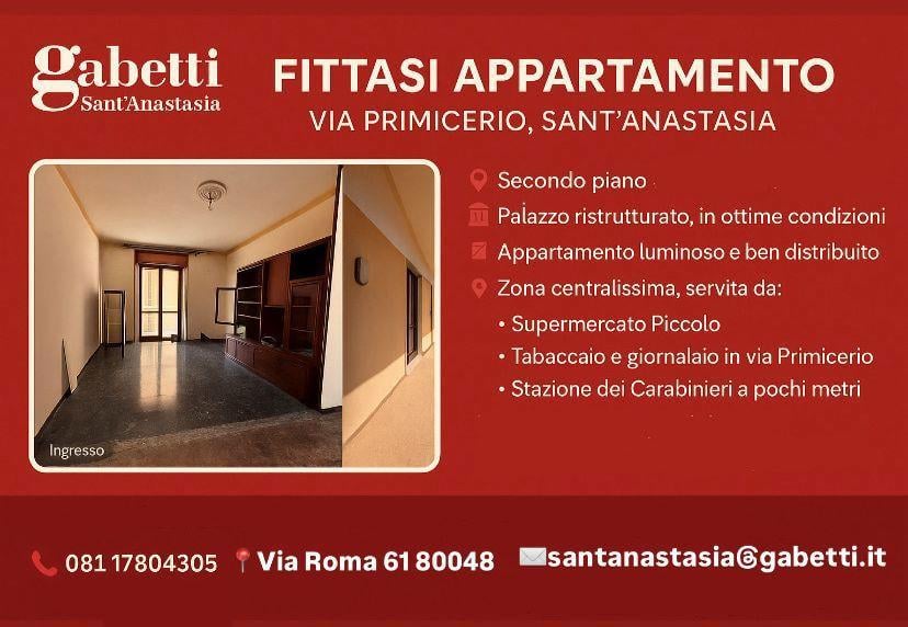 appartamento in affitto a Sant'Anastasia