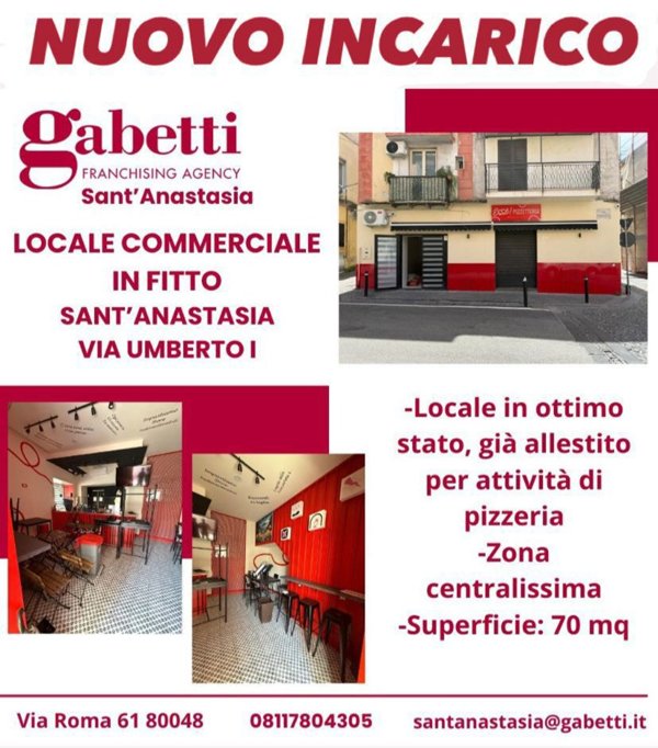 negozio in affitto a Sant'Anastasia