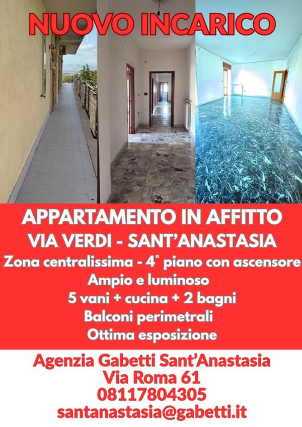 appartamento in affitto a Sant'Anastasia