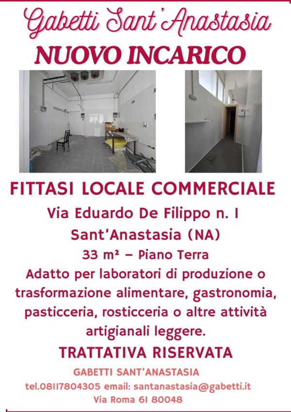 negozio in affitto a Sant'Anastasia