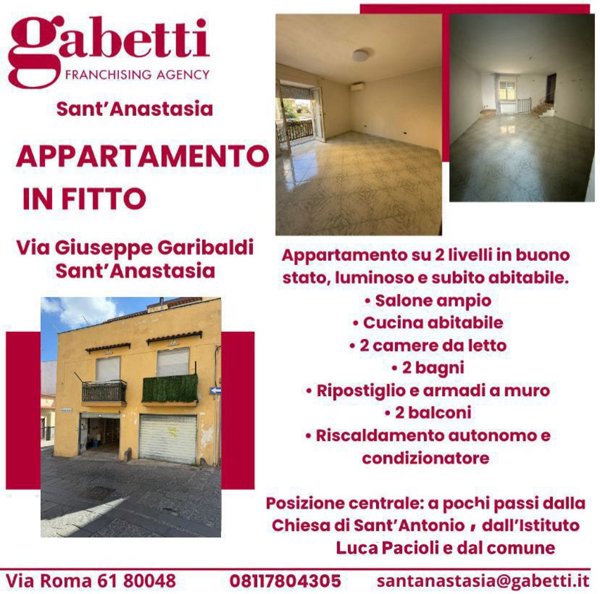 appartamento in affitto a Sant'Anastasia