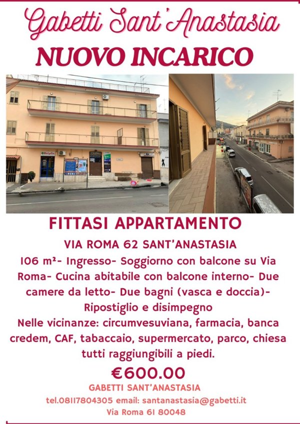 appartamento in affitto a Sant'Anastasia