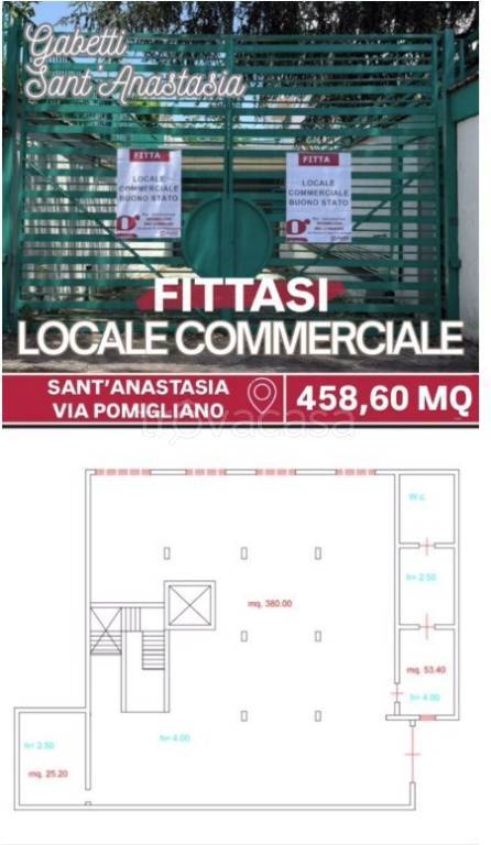 negozio in affitto a Sant'Anastasia