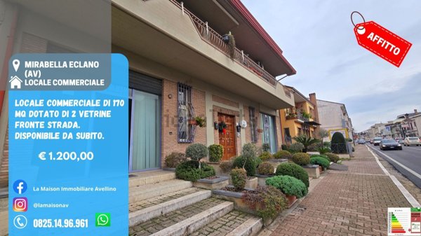 locale commerciale in affitto a Mirabella Eclano