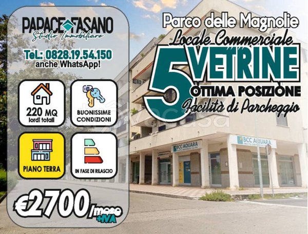 locale commerciale in affitto a Battipaglia in zona Turco