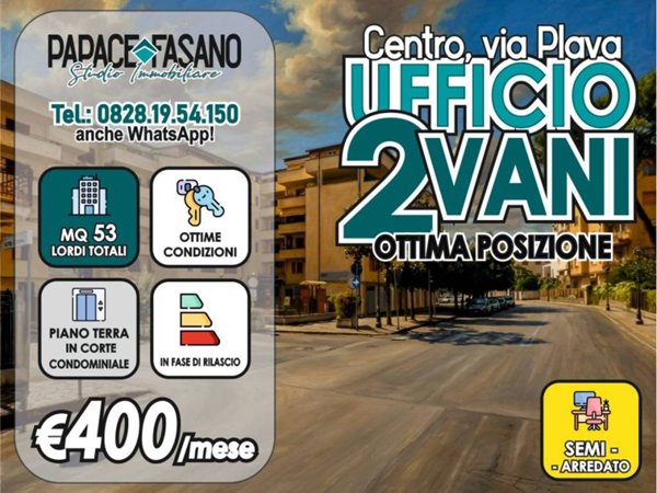 ufficio in affitto a Battipaglia in zona Sant'Anna