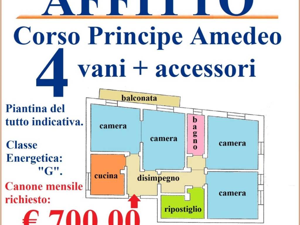 appartamento in affitto a Cava de' Tirreni