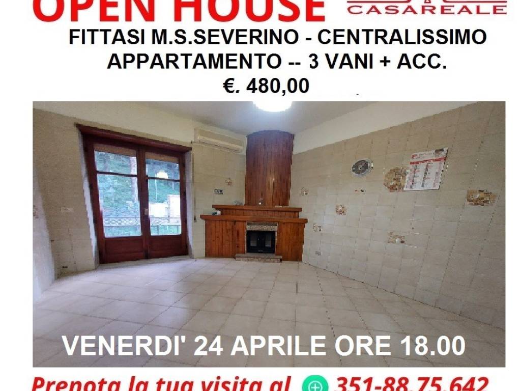 appartamento in affitto a Mercato San Severino