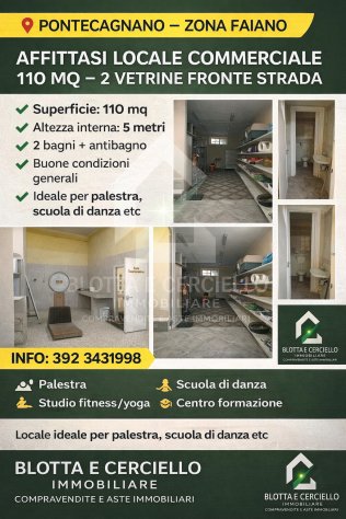 locale commerciale in affitto a Pontecagnano Faiano