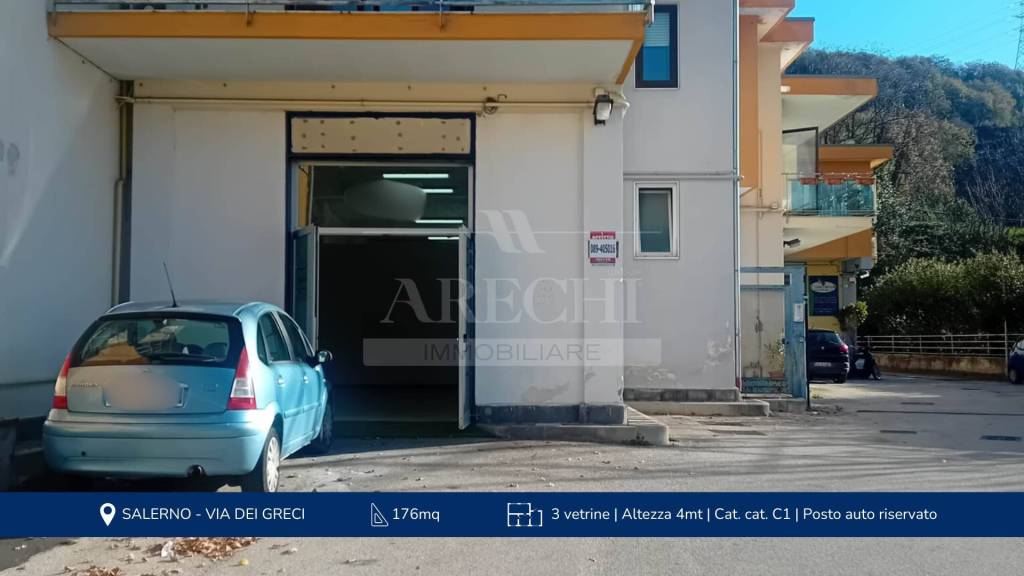 negozio in affitto a Salerno in zona Matierno