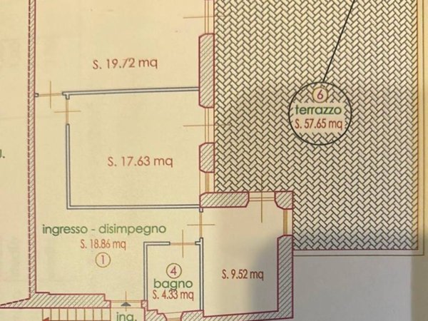 appartamento in affitto a Salerno in zona Gelsi Rossi