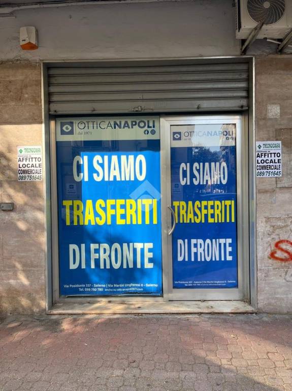 negozio in affitto a Salerno in zona Pastena