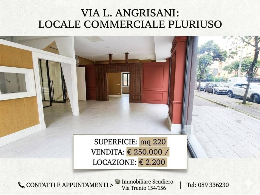negozio in affitto a Salerno in zona Mariconda