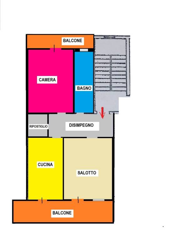 appartamento in affitto a Fossano