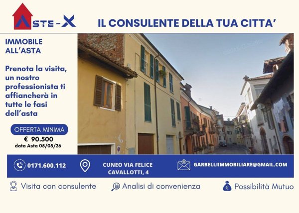 appartamento in affitto a Fossano