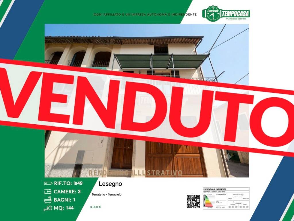 casa indipendente in vendita a Lesegno