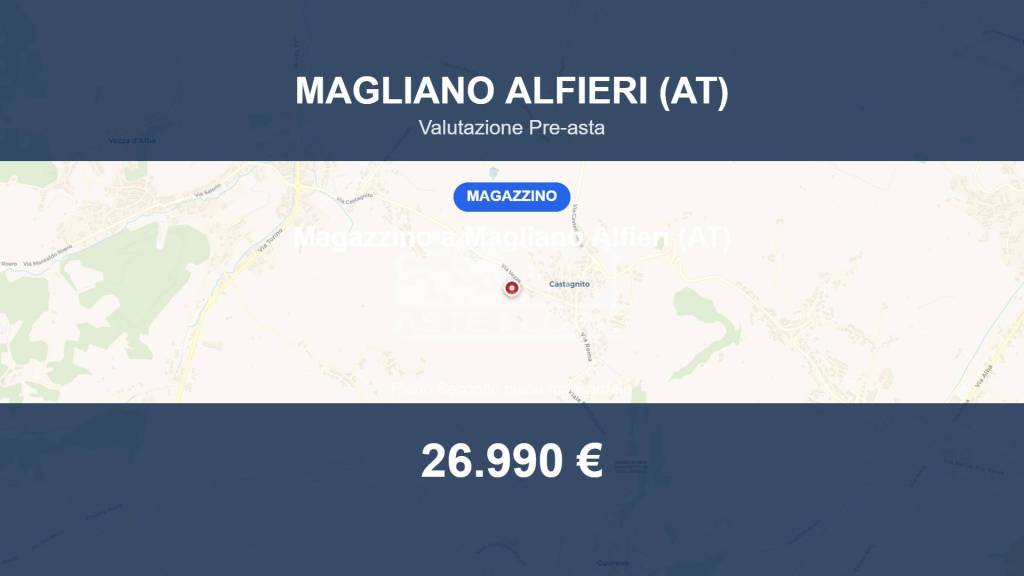 locale commerciale in vendita a Magliano Alfieri in zona Sant'Antonio