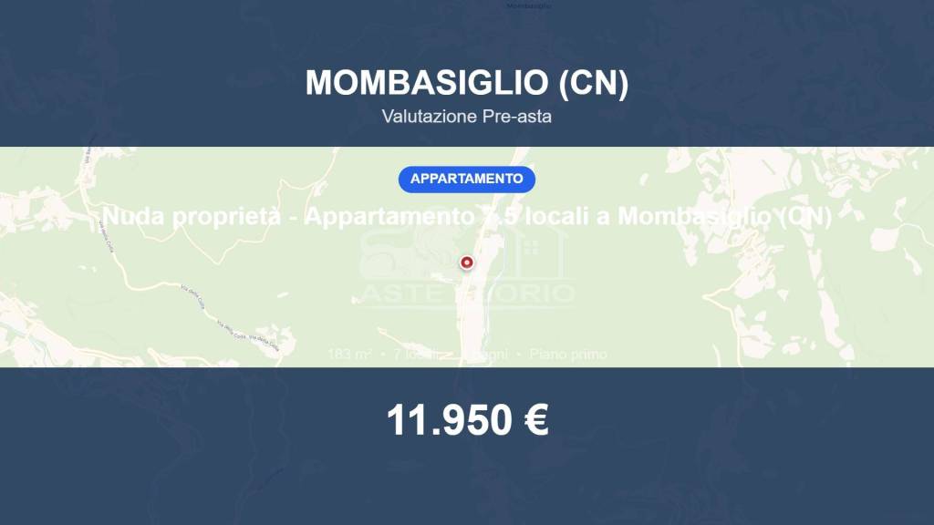 appartamento in vendita a Mombasiglio