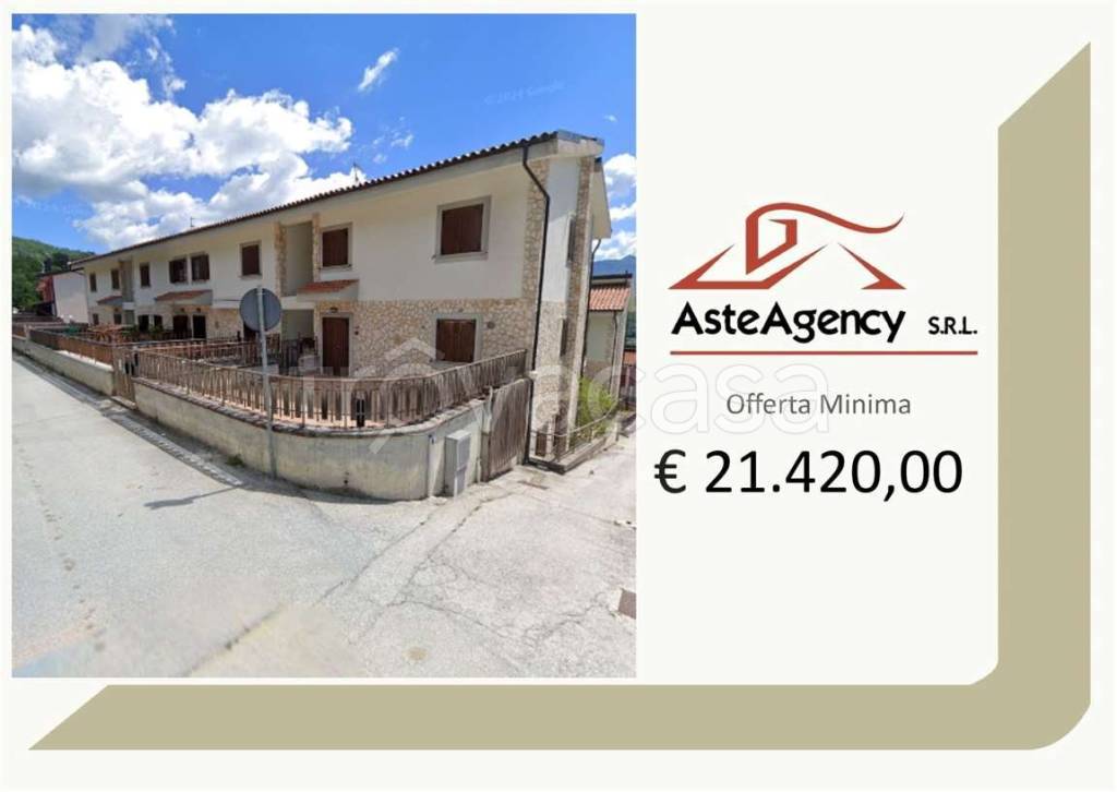 appartamento in vendita ad Ateleta in zona Carceri Basse