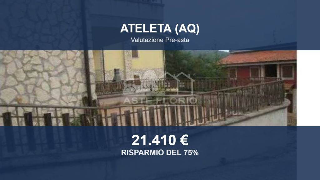 appartamento in vendita ad Ateleta in zona Carceri Basse