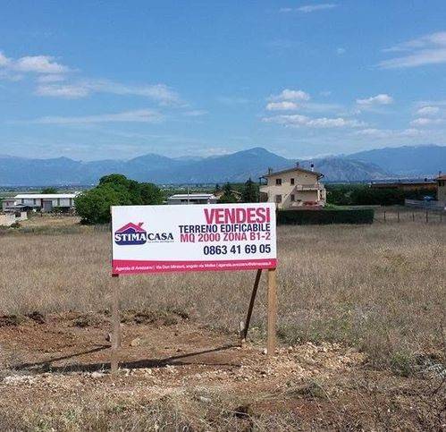 terreno edificabile in vendita ad Avezzano in zona San Pelino