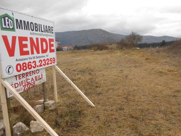terreno agricolo in vendita ad Avezzano