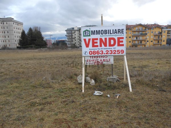 terreno edificabile in vendita ad Avezzano