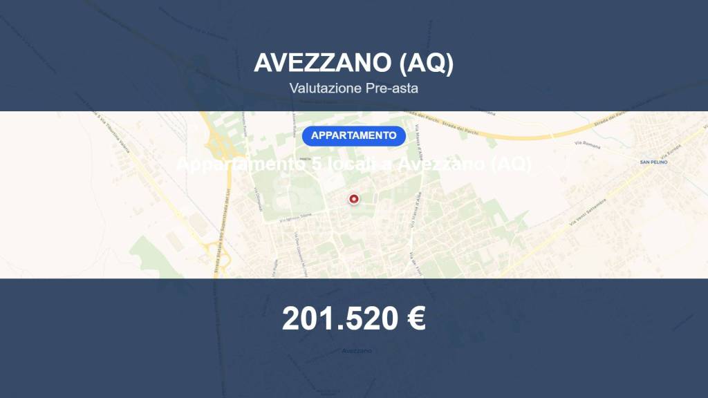 appartamento in vendita ad Avezzano