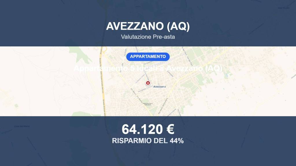 appartamento in vendita ad Avezzano