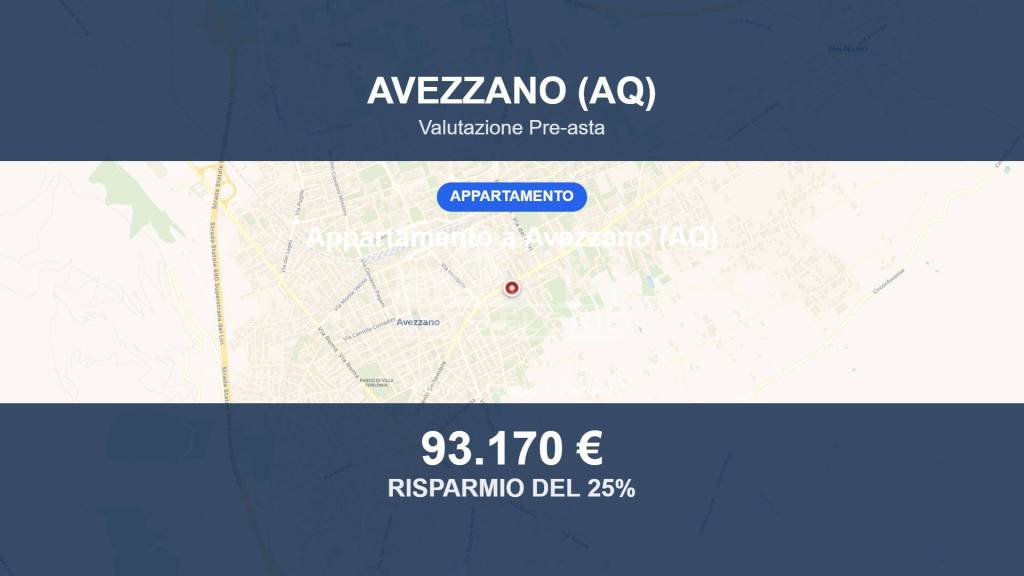 appartamento in vendita ad Avezzano