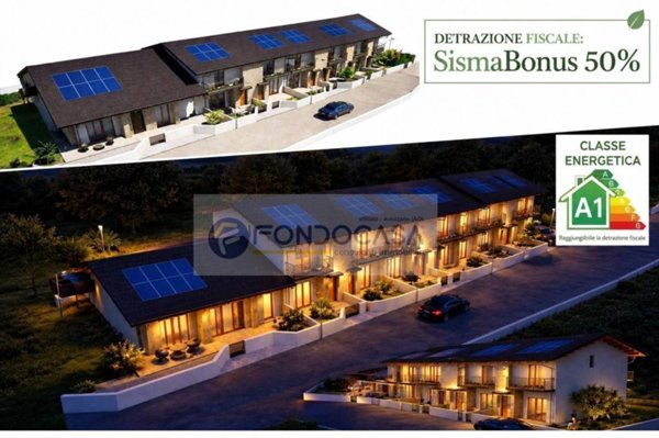 casa indipendente in vendita ad Avezzano in zona Caruscino