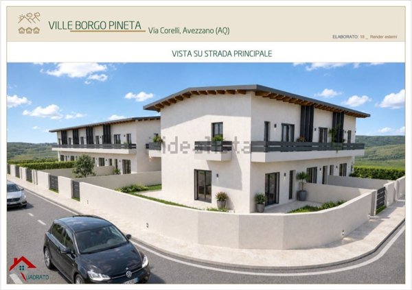 casa indipendente in vendita ad Avezzano in zona Caruscino