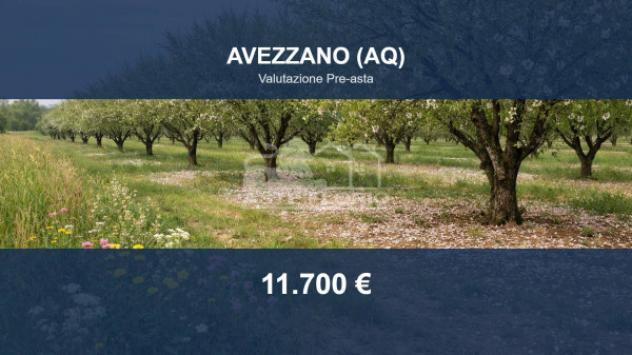 terreno edificabile in vendita ad Avezzano