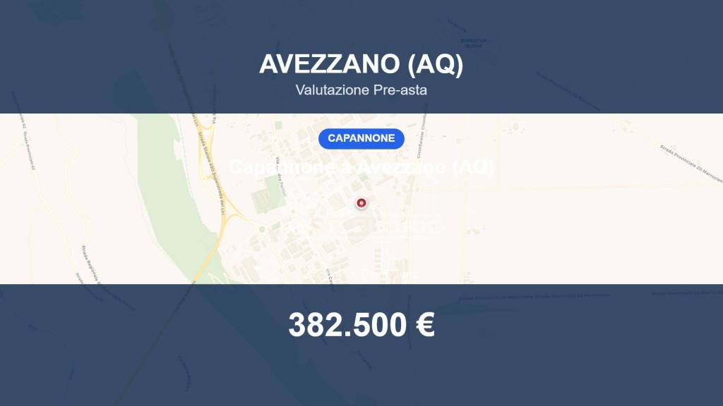 locale commerciale in vendita ad Avezzano