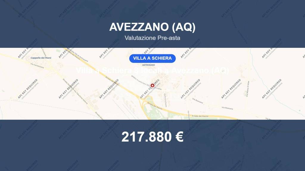 casa indipendente in vendita ad Avezzano