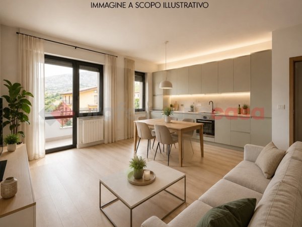 appartamento in vendita ad Avezzano in zona Caruscino