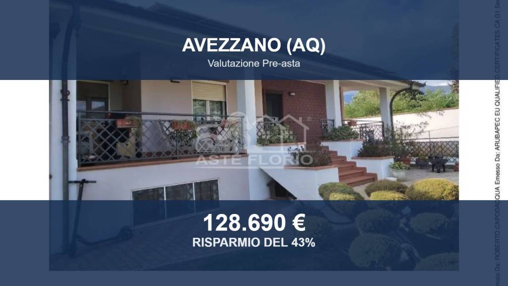 casa indipendente in vendita ad Avezzano
