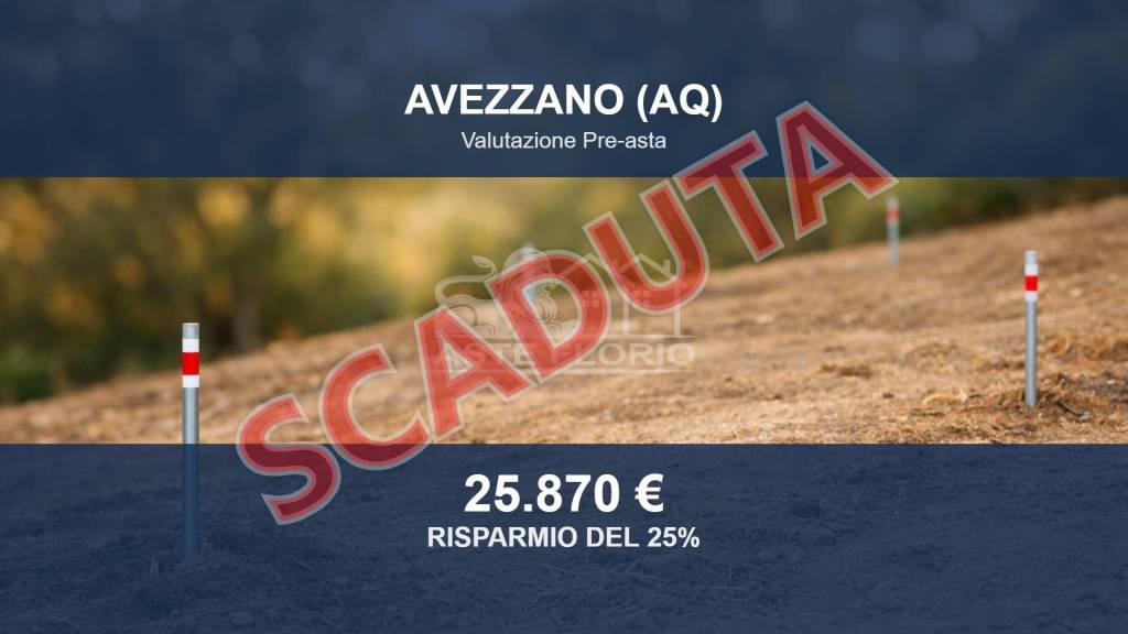 terreno in vendita ad Avezzano